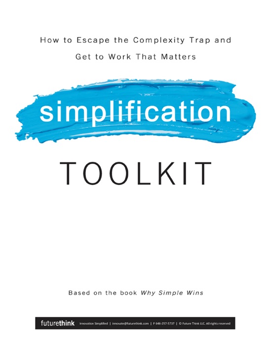 Why Simple Wins Toolkit