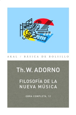 Capa do livro A Filosofia da Música de Theodor Adorno