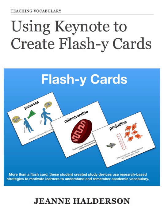 Teaching Vocabulary: Using Keynote to Create Flash-y Cards