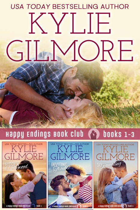 Happy Endings Book Club Boxed Set Books 1-3 (Steamy Small Town Romance)