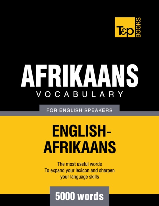 Afrikaans Vocabulary for English Speakers