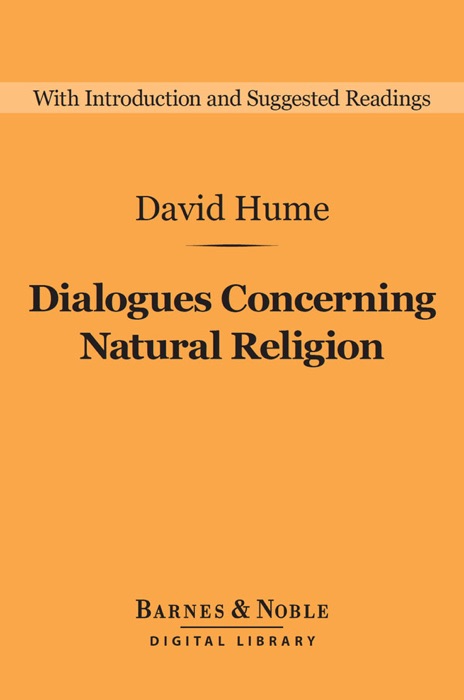 Dialogues Concerning Natural Religion (Barnes & Noble Digital Library)