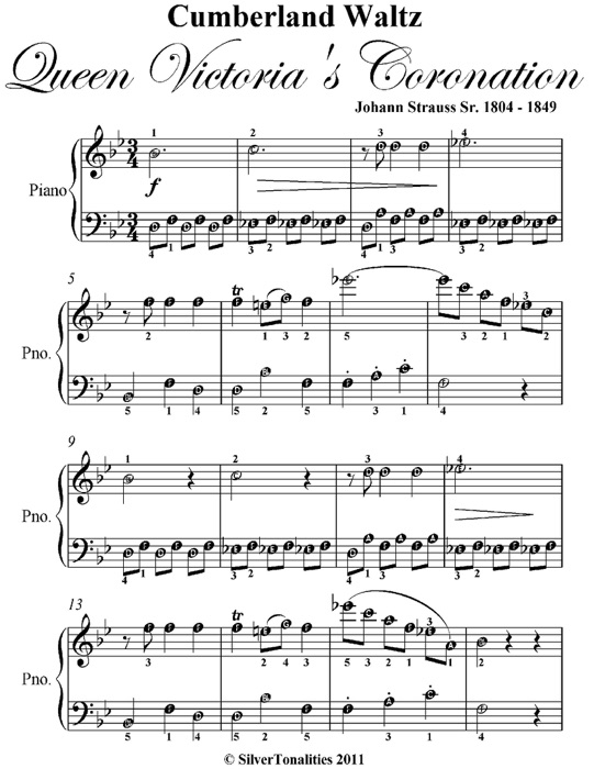 Cumberland Waltz Queen Victoria’s