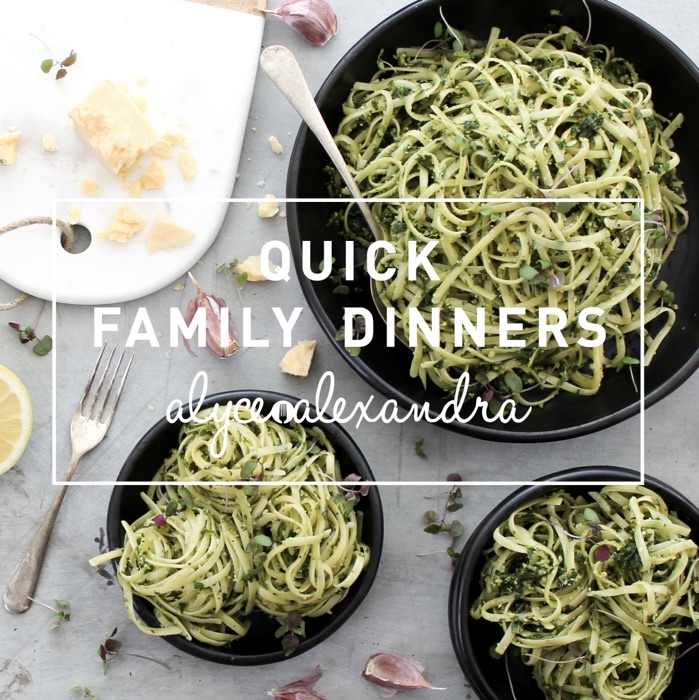 Quick Family Dinners in the Thermomix
