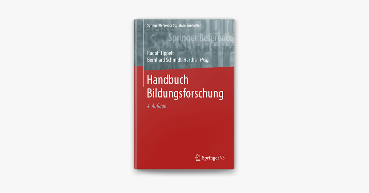 ‎Handbuch Bildungsforschung On Apple Books