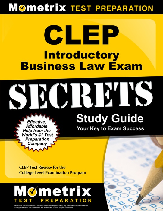 CLEP Introductory Business Law Exam - Secrets Study Guide