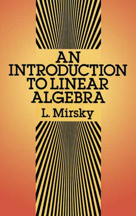 An Introduction to Linear Algebra