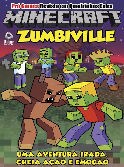 Pró Games Revista em Quadrinhos Extra Minecraft Zumbiville