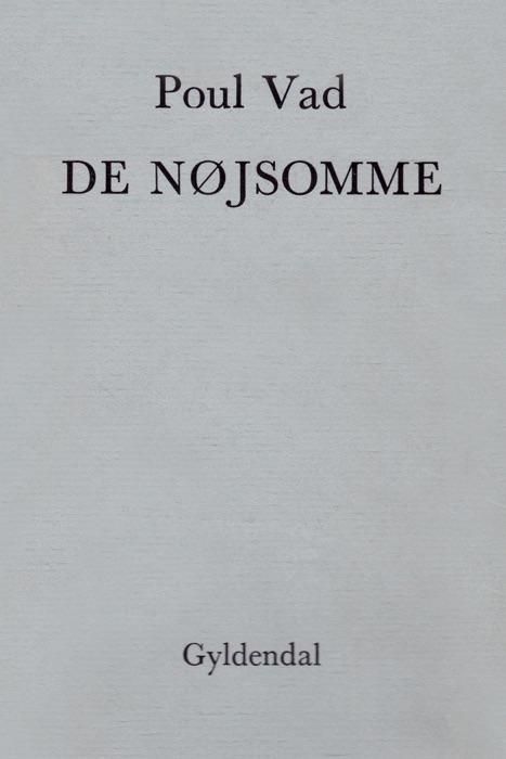 De nøjsomme