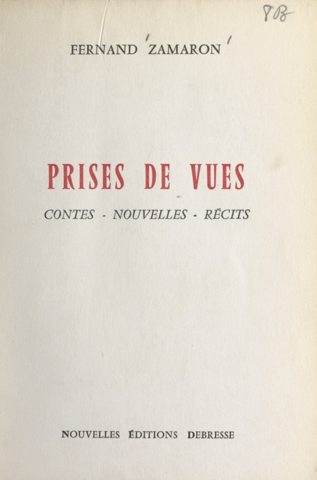 Prises de vues