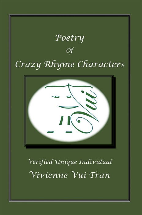 Poetry of Crazy Rhyme Characters