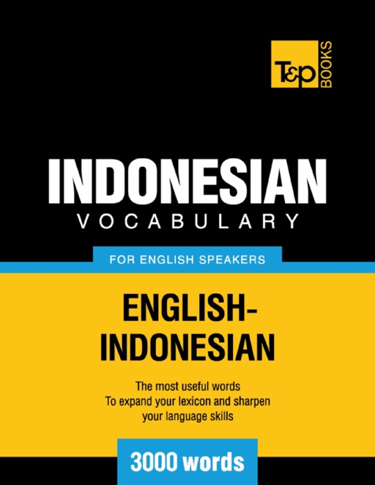 Indonesian Vocabulary for English Speakers