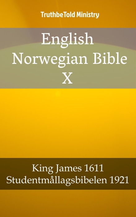 English Norwegian Bible X