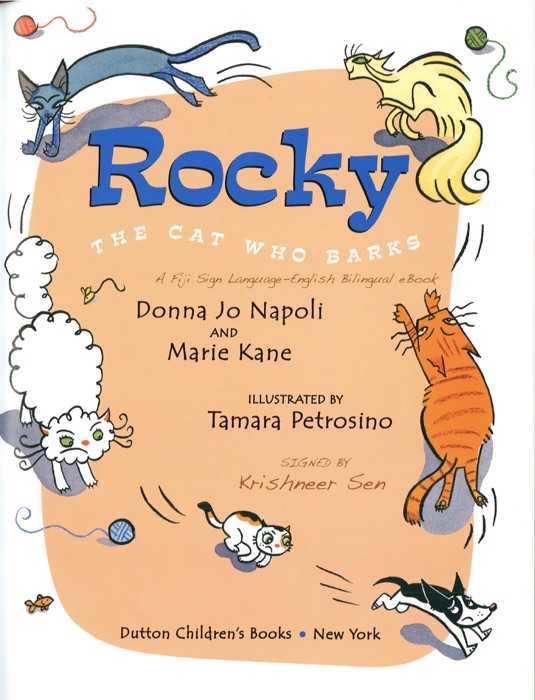 RISE eBooks Presents: Rocky The Cat Who Barks