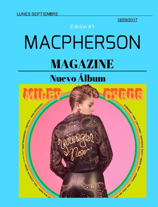 Macpherson Magazine - Edición #1