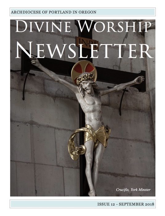 Divine Worship Newsletter - September 2018