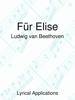 Ludwig van Beethoven - Für Elise artwork