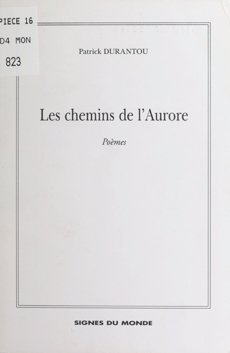 Les chemins de l'aurore