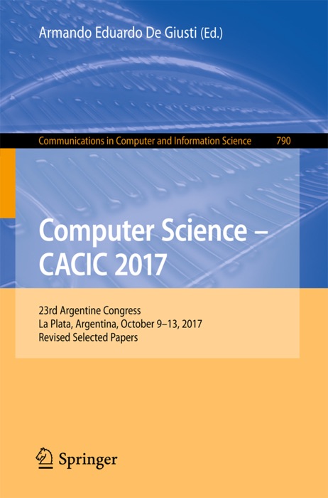 Computer Science – CACIC 2017