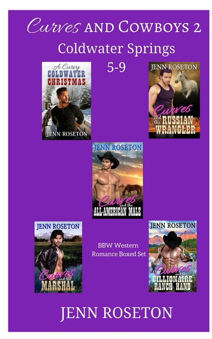 Curves and Cowboys 2 – BBW Western Romance Boxed Set (Coldwater Springs 5-9)