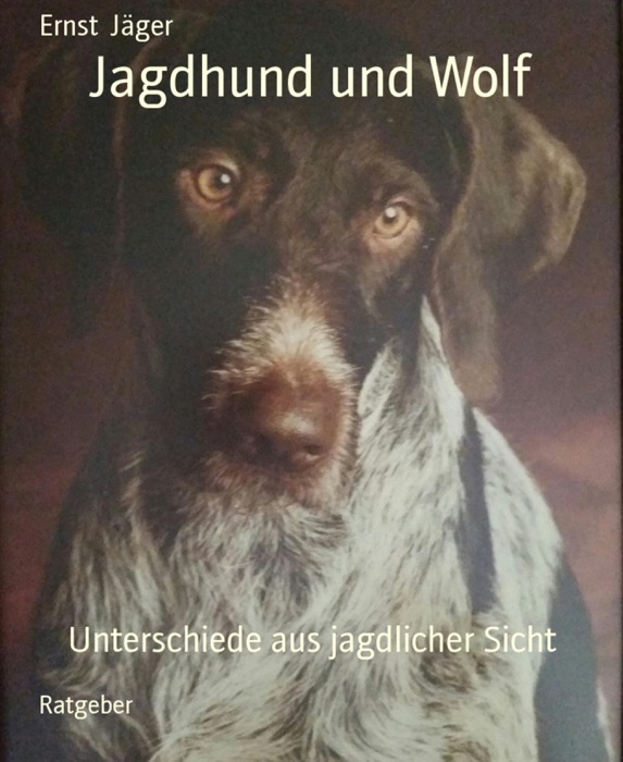 Jagdhund und Wolf