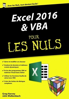Excel 2016 et VBA pour les Nuls mégapoche - John Walkenbach & Greg Harvey