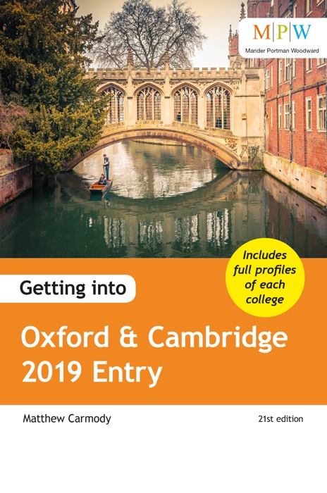 Getting into Oxford & Cambridge 2019 Entry