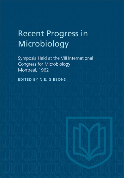 Recent Progress in Microbiology VIII