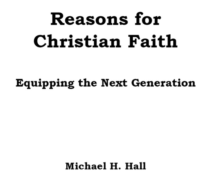 Reasons for Faith:  Equipping the Next Generation