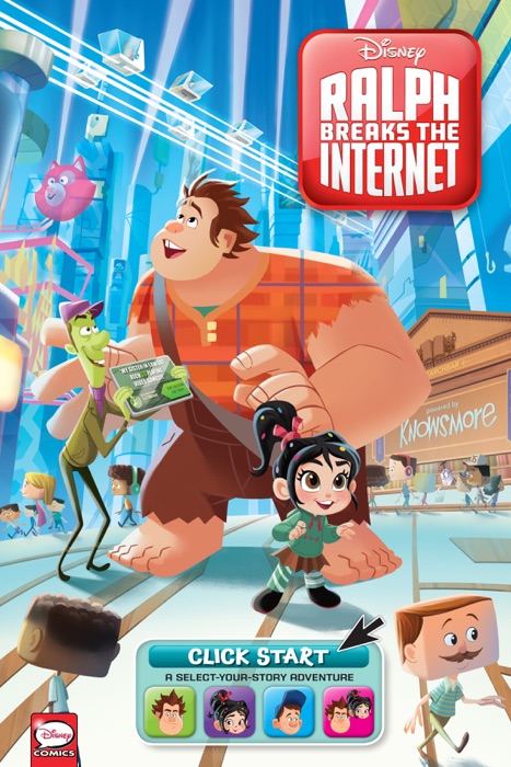 Disney Ralph Breaks the Internet: Click Start-- Select-Your-Story Adventure (Graphic Novel)