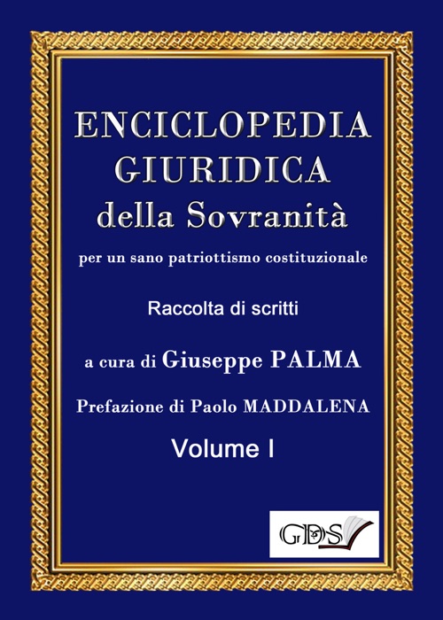 ENCICLOPEDIA GIURIDICA della Sovranità per un sano patriottismo costituzionale