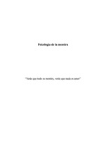 Psicología de la Mentira