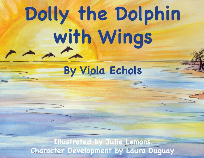 Dolly the Dolphin with Wings