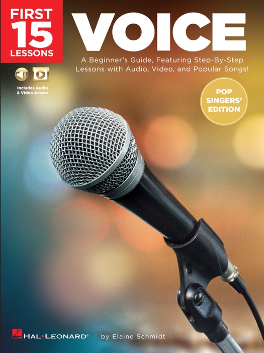 First 15 Lessons - Voice (Pop Singers' Edition)