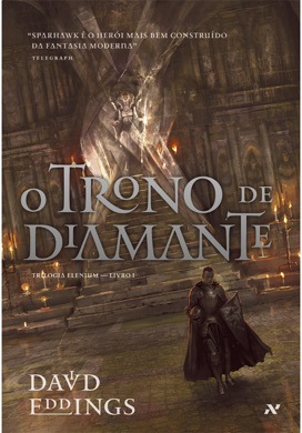 Capa do livro O Trono de Diamante de David Eddings