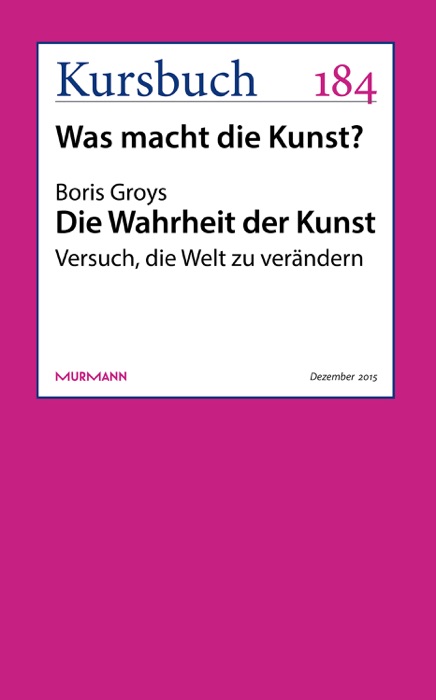 Die Wahrheit der Kunst