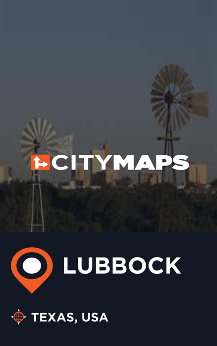 City Maps Lubbock Texas, USA