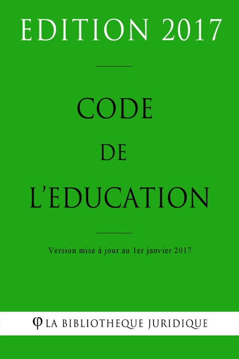 Code de l'éducation 2017