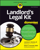 Landlord's Legal Kit For Dummies - Robert S. Griswold & Laurence C. Harmon