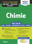 Chimie MP/MP* PSI/PSI* PT/PT* - Tout-en-un - Conforme à la nouvelle réforme - Marc Cavelier, Yann Lozier & Frédéric Bruneau