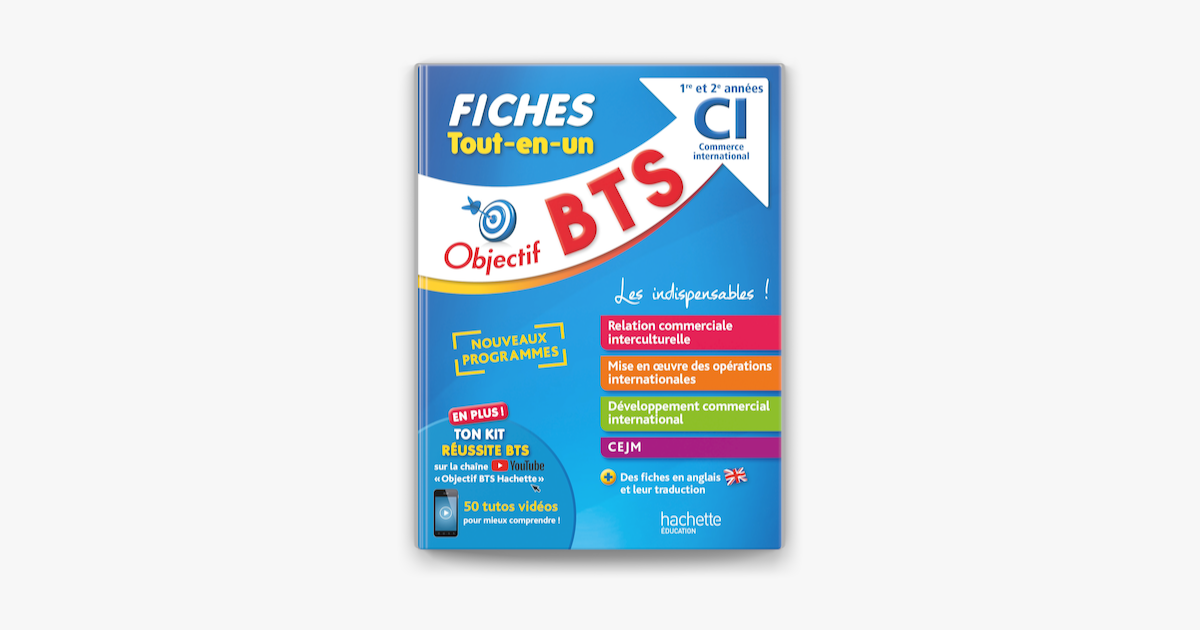 ‎Objectif BTS Commerce International - Fiches Tout-en-un On Apple Books