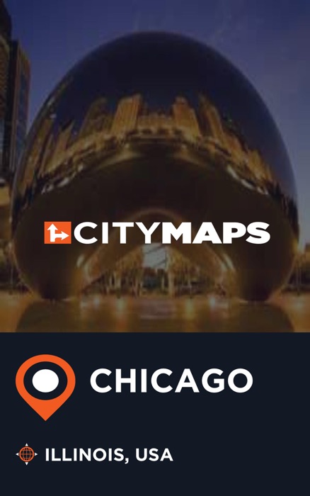City Maps Chicago Illinois, USA