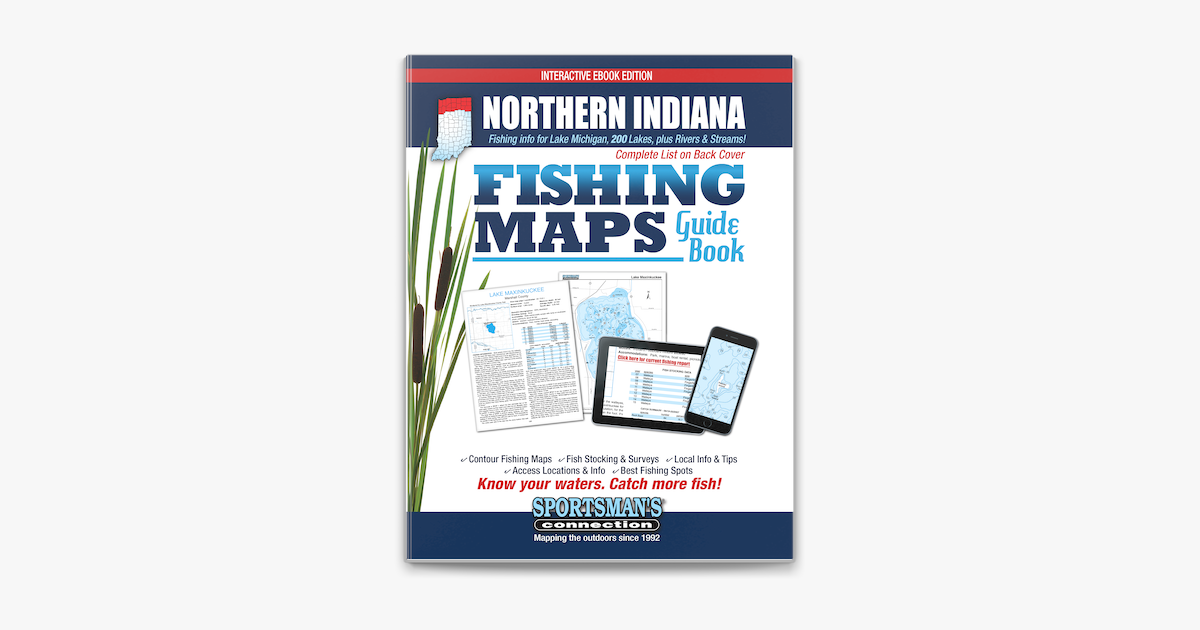 Northern Indiana Fishing Map Guide Northern Indiana Fishing Maps Guide Book On Apple Books