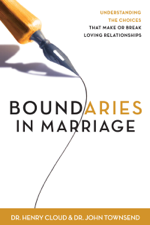 Boundaries in Marriage - Henry Cloud &amp; John Townsend Cover Art