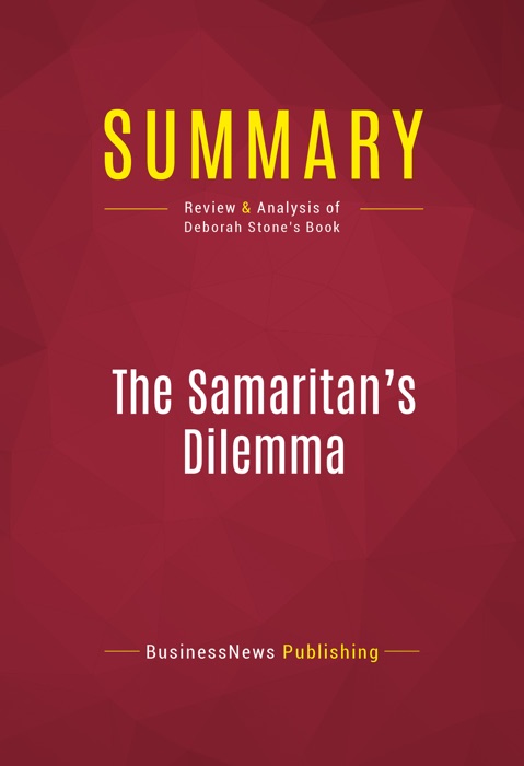 Summary: The Samaritan's Dilemma