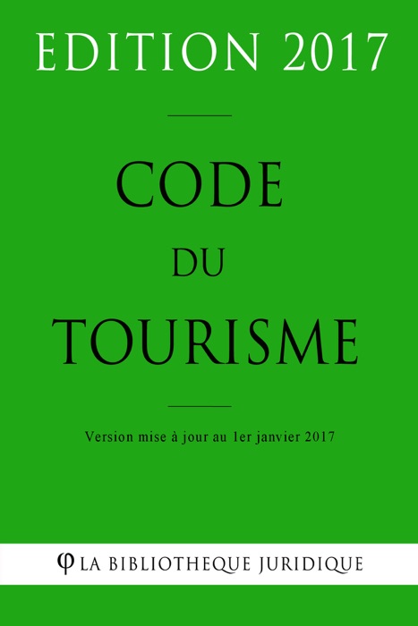 Code du tourisme 2017