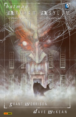 Capa do livro Batman: Arkham Asylum de Grant Morrison