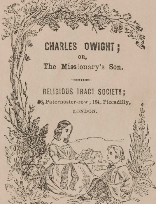 Charles Dwight. The missionary's son