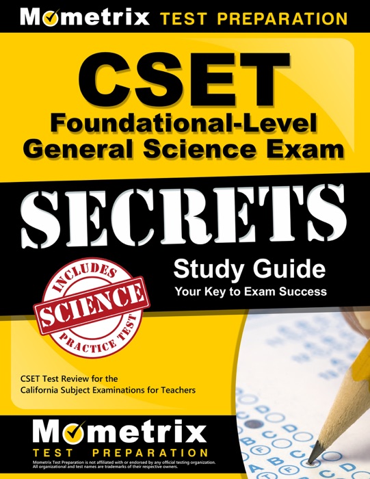 CSET Foundational-Level General Science Exam Secrets Study Guide