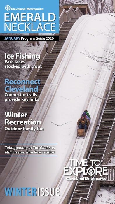 Emerald Necklace January 2020 Program Guide, iPhone edition